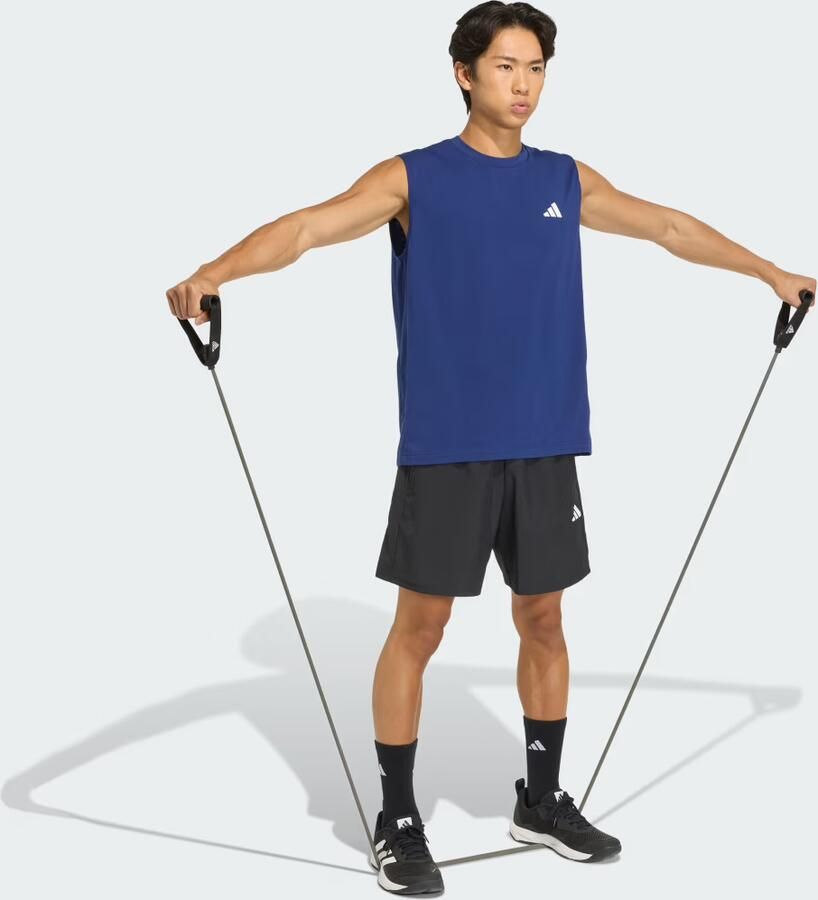 Adidas WORKOUT ESSENTIALS FEELREADY MOUWLOOS T-SHIRT - Foto 2