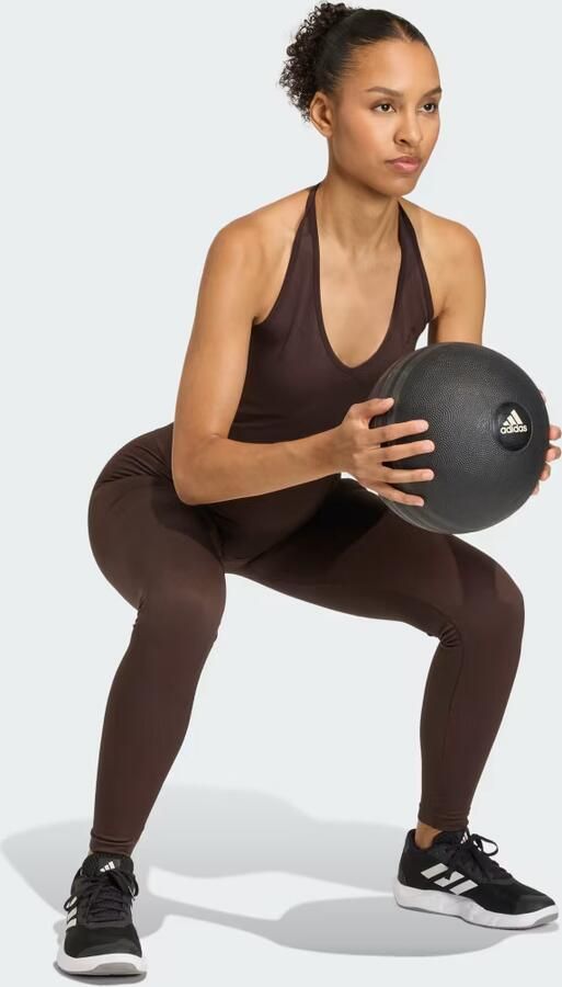 Adidas Workout Essentials Knit Halterneck T-shirt - Foto 5