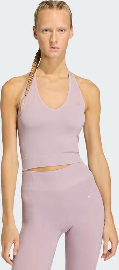 Adidas Workout Essentials Knit Halterneck T-shirt