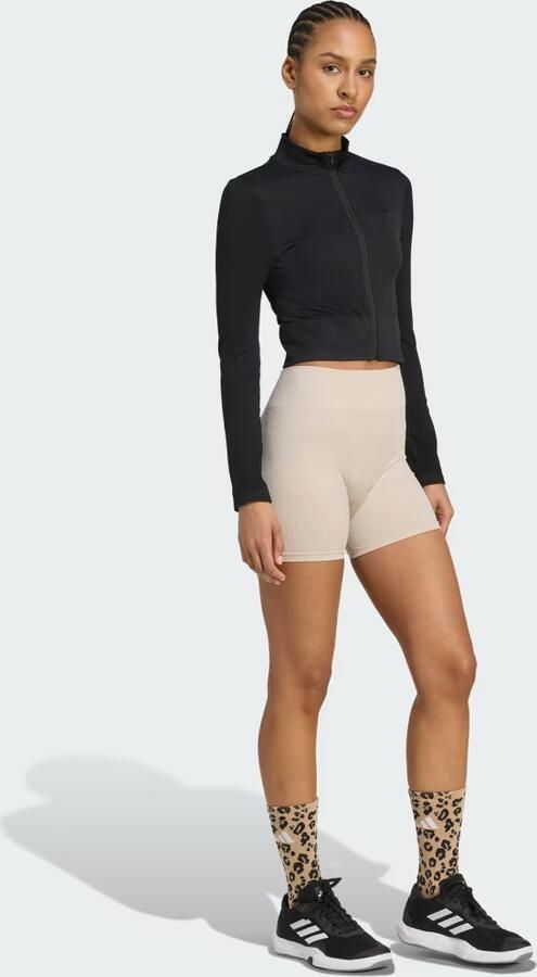 Adidas Workout Essentials Knit Jack met Lange Ritssluiting - Foto 5