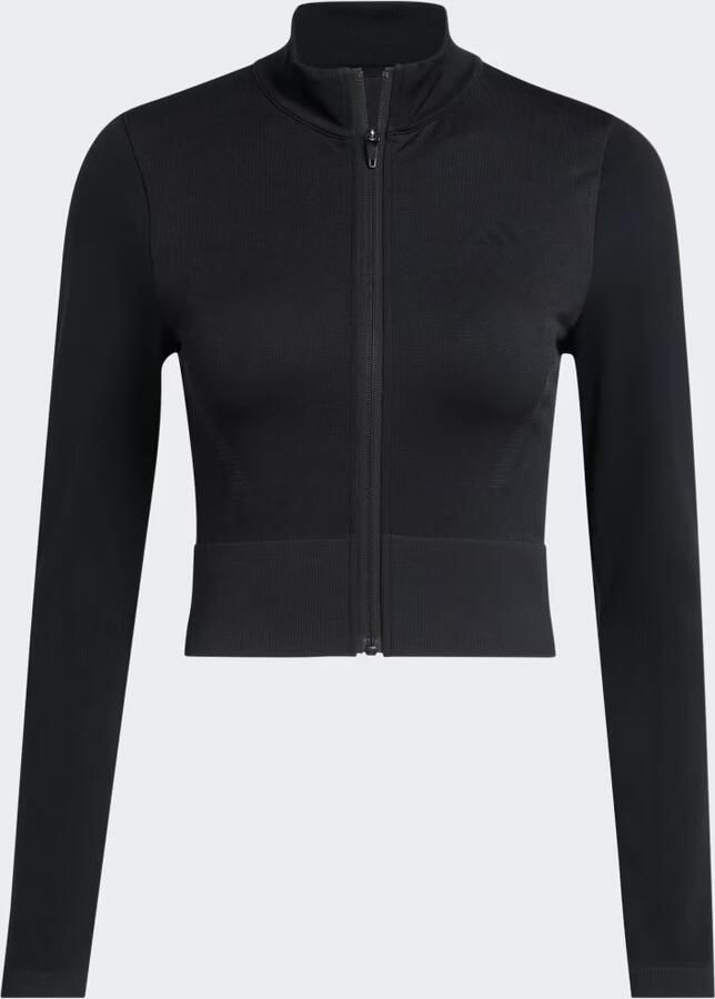 Adidas Workout Essentials Knit Jack met Lange Ritssluiting - Foto 4