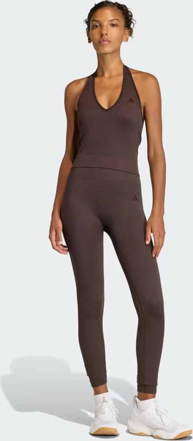 Adidas Workout Essentials Knit Lange Legging - Foto 5