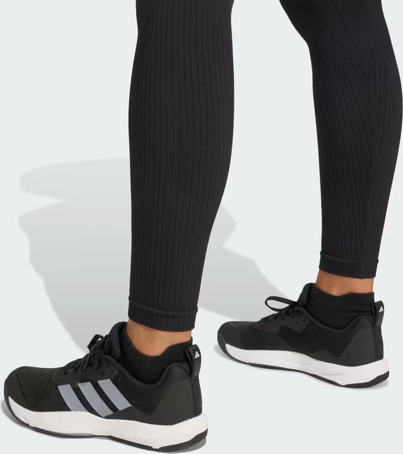 Adidas Workout Essentials Knit Lange Legging - Foto 4