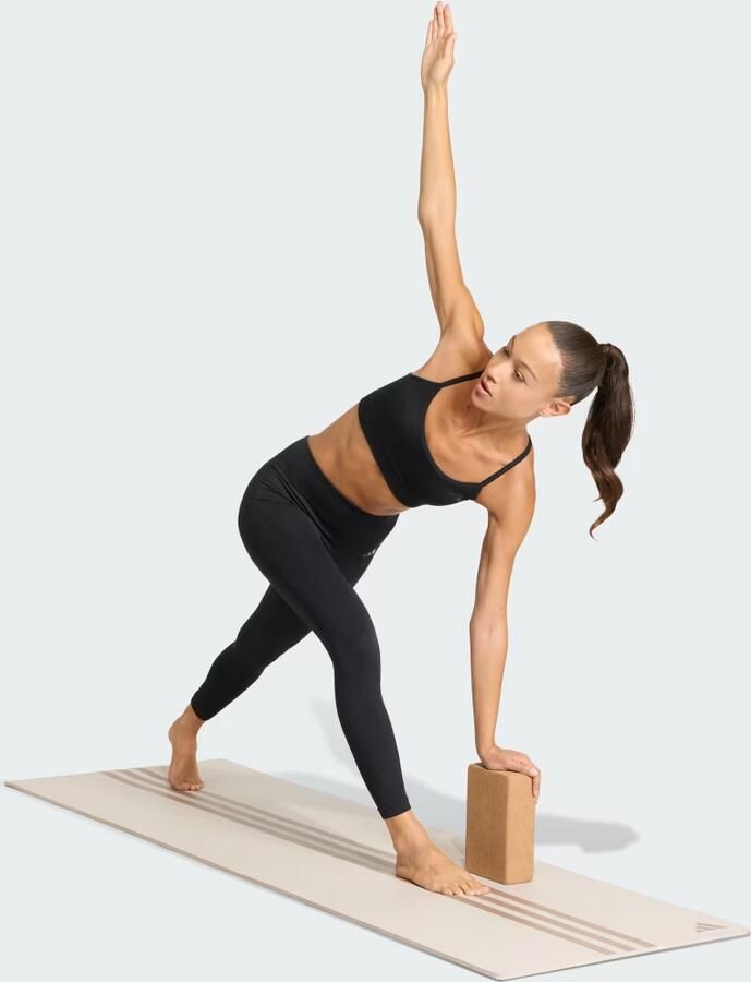 Adidas Workout Essentials Knit Light Support Beha met Cups - Foto 6