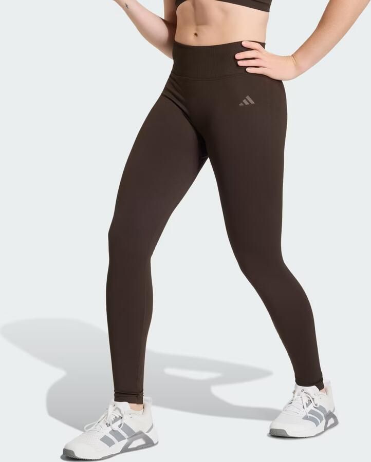 Adidas Workout Essentials Knit Scrunch 7 8 Legging