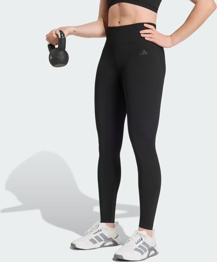 Adidas Workout Essentials Knit Scrunch 7 8 Legging