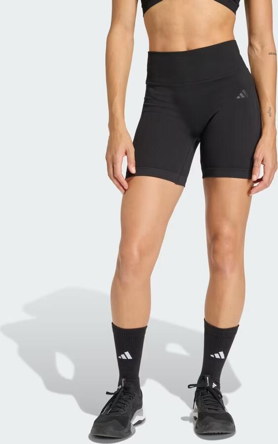 Adidas Workout Essentials Knit Scrunch Legging 5-Inch