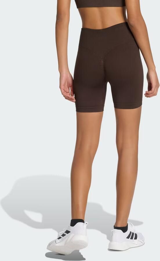 Adidas Workout Essentials Knit Scrunch Legging 5-Inch - Foto 5