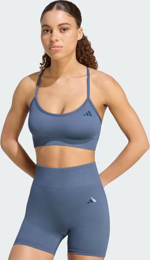 Adidas Workout Essentials Light-Support Knit Beha