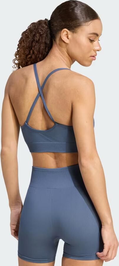 Adidas Workout Essentials Light-Support Knit Beha - Foto 5
