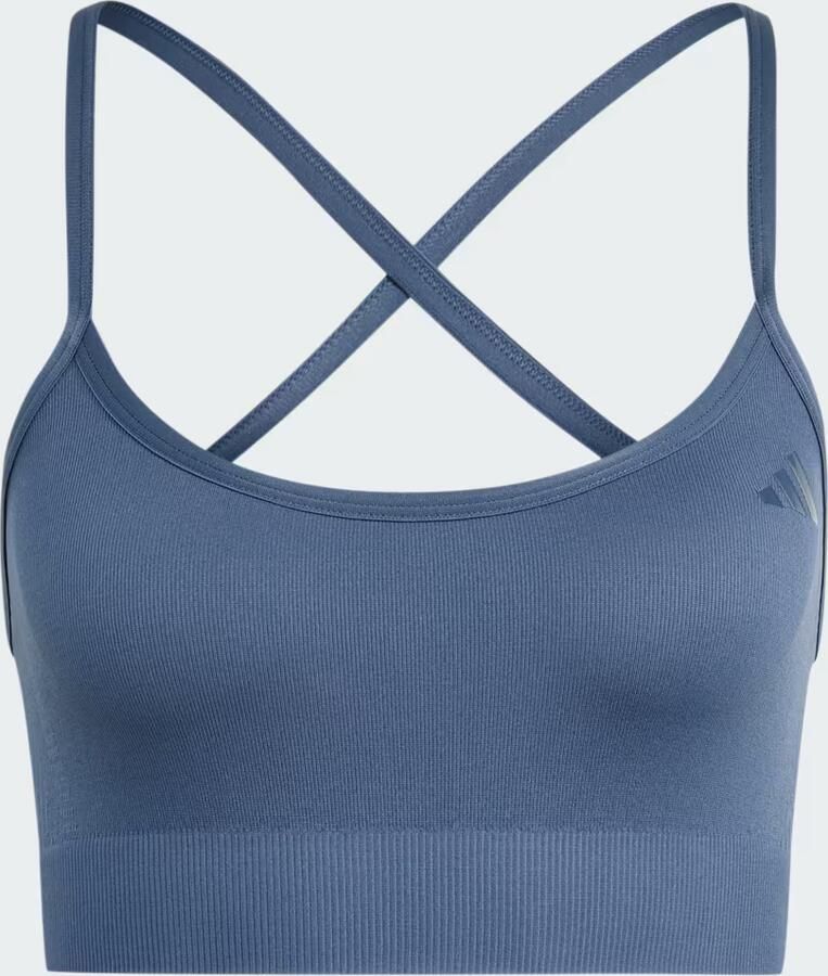 Adidas Workout Essentials Light-Support Knit Beha - Foto 4