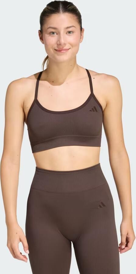 Adidas Workout Essentials Light-Support Knit Beha