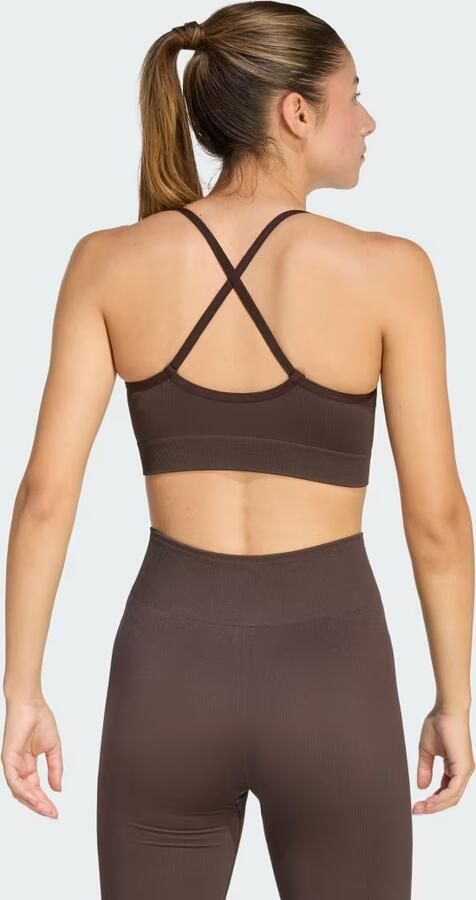 Adidas Workout Essentials Light-Support Knit Beha - Foto 5