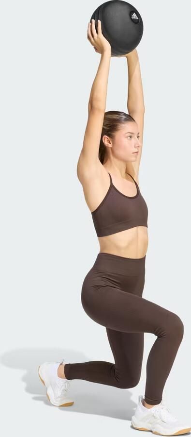 Adidas Workout Essentials Light-Support Knit Beha - Foto 6