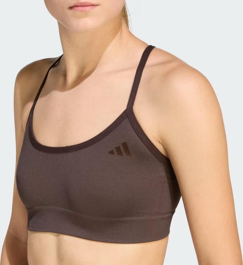 Adidas Workout Essentials Light-Support Knit Beha - Foto 2