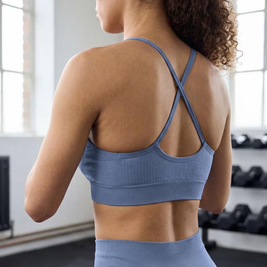 Adidas Workout Essentials Light-Support Knit Beha - Foto 3