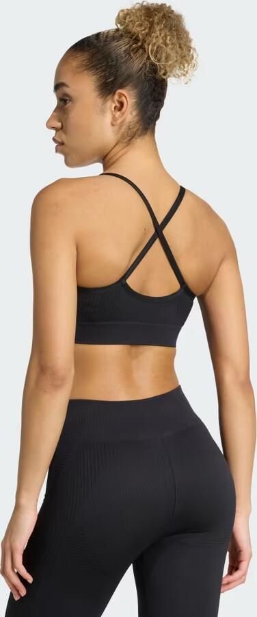 Adidas Workout Essentials Light-Support Knit Beha - Foto 5