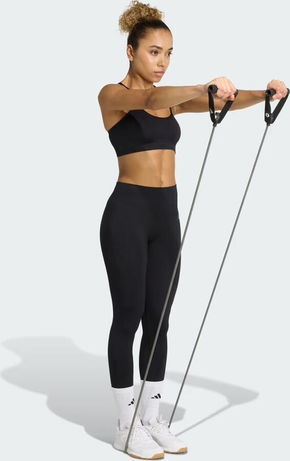 Adidas Workout Essentials Light-Support Knit Beha - Foto 4