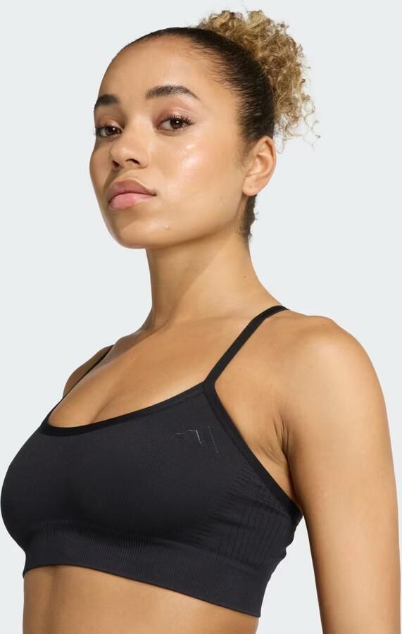 Adidas Workout Essentials Light-Support Knit Beha - Foto 3