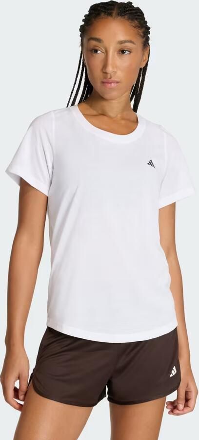 Adidas Workout Essentials T-shirt met Lage Halslijn