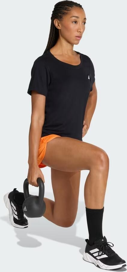 Adidas Workout Essentials T-shirt met Lage Halslijn - Foto 4