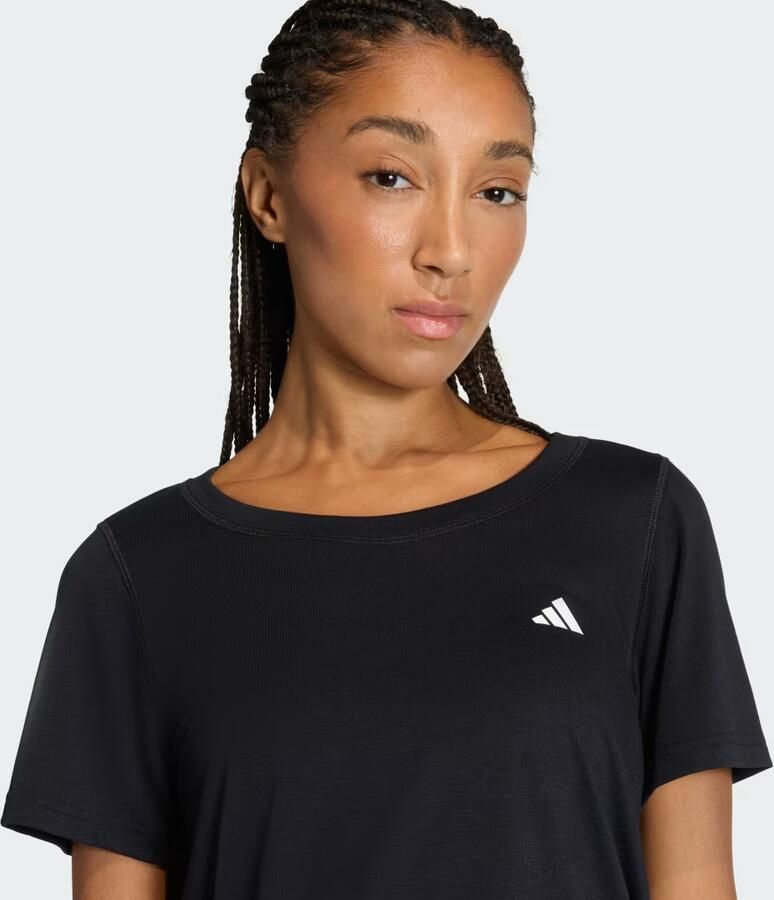 Adidas Workout Essentials T-shirt met Lage Halslijn - Foto 2