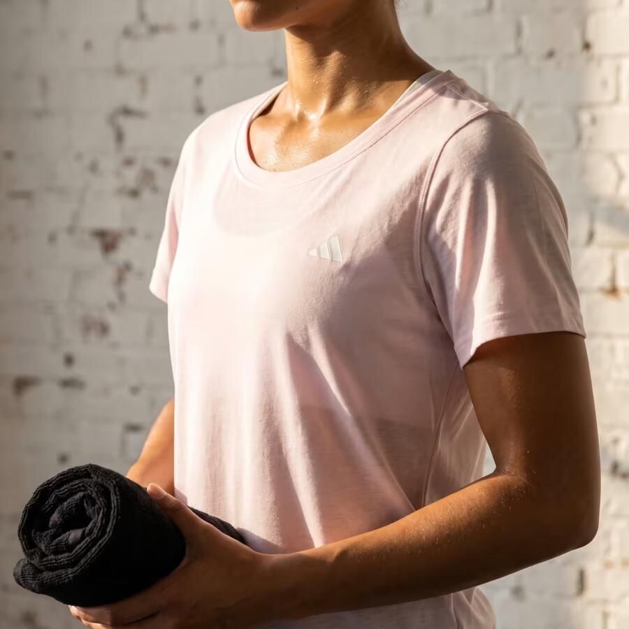 Adidas Workout Essentials T-shirt met Lage Halslijn - Foto 4