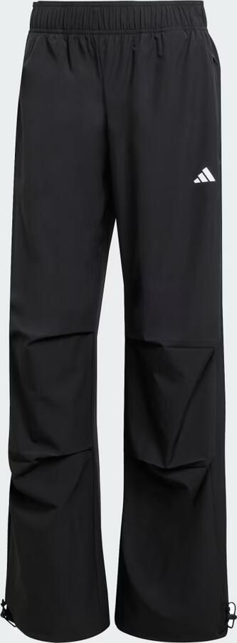 Adidas Sportswear Wide fit stoffen broek met logoprint - Foto 8
