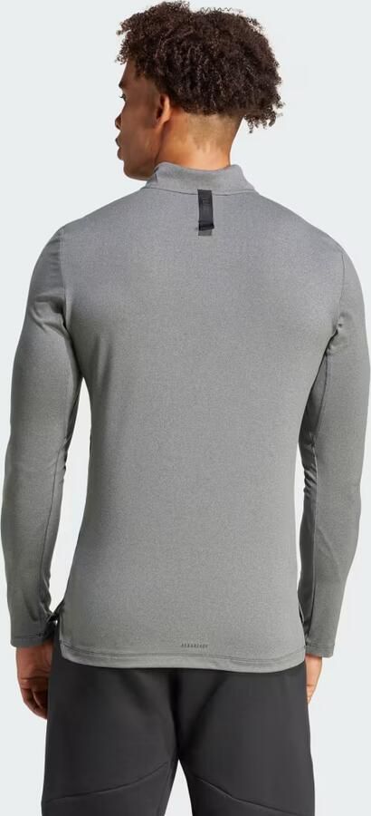 Adidas Workout Longsleeve met Halflange Rits - Foto 6