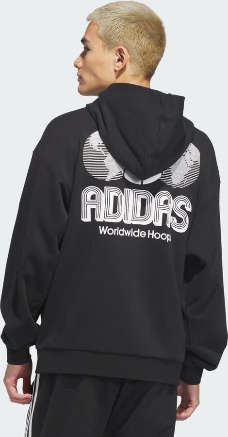 Adidas World Wide Hoops Hoodie - Foto 5