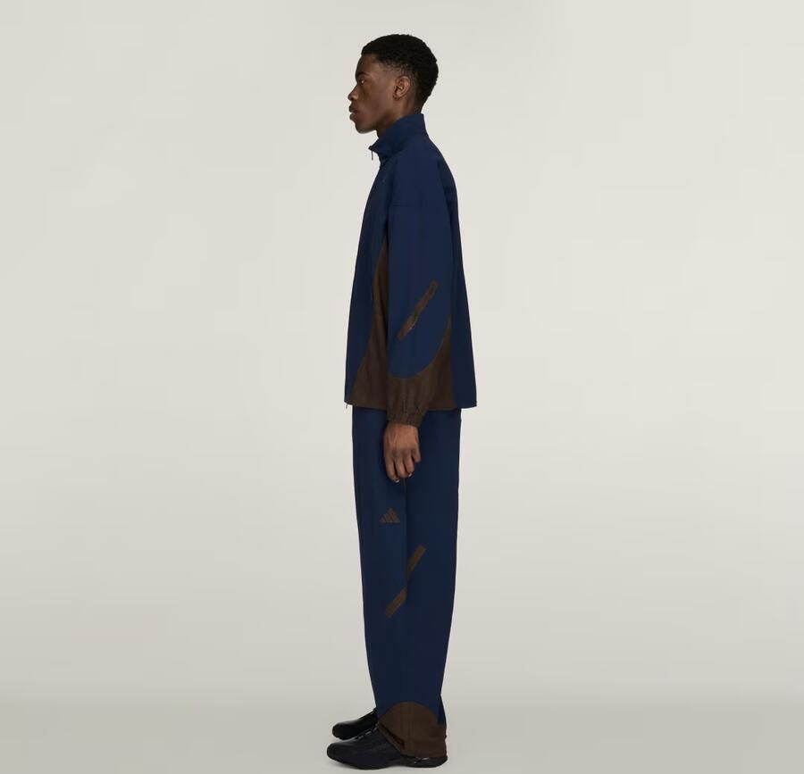 Adidas x Arte Antwerp Z.N.E. Material Mix Sportjack met Lange Ritssluiting - Foto 4