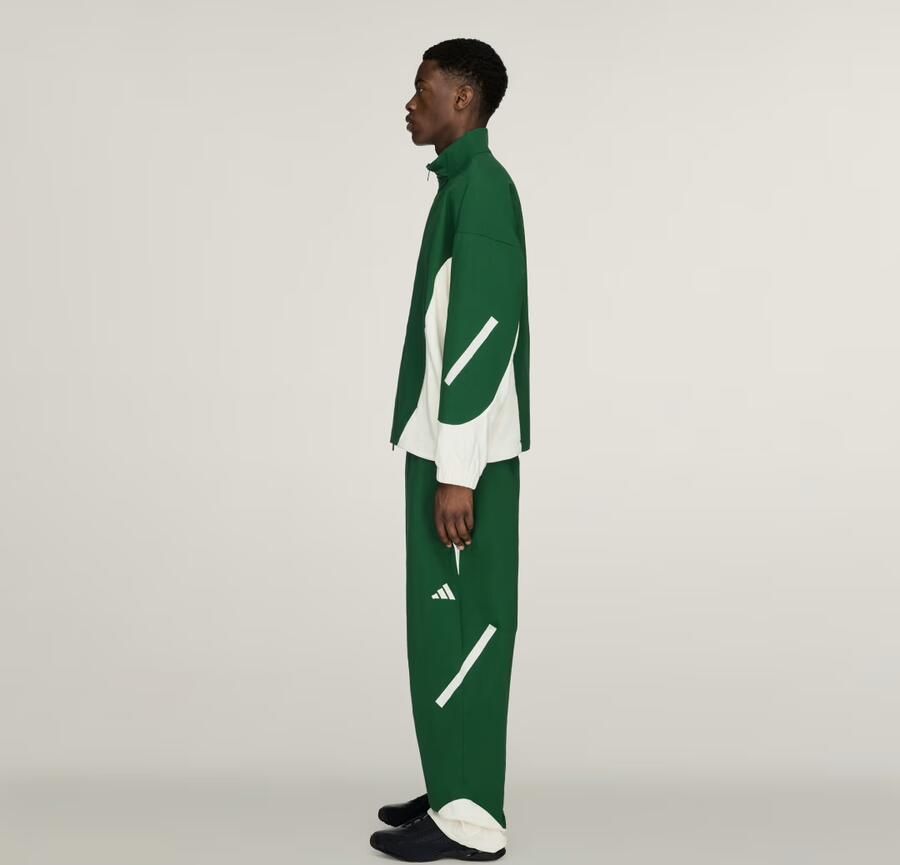 Adidas x Arte Antwerp Z.N.E. Material Mix Sportjack met Lange Ritssluiting - Foto 5