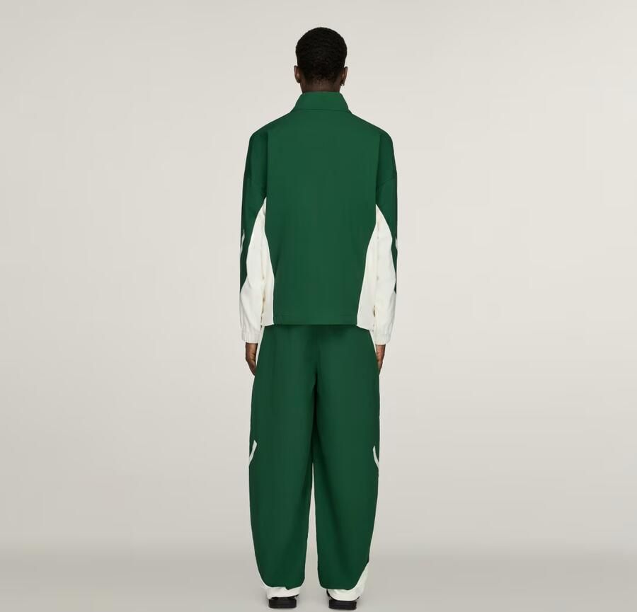 Adidas x Arte Antwerp Z.N.E. Material Mix Sportjack met Lange Ritssluiting - Foto 6