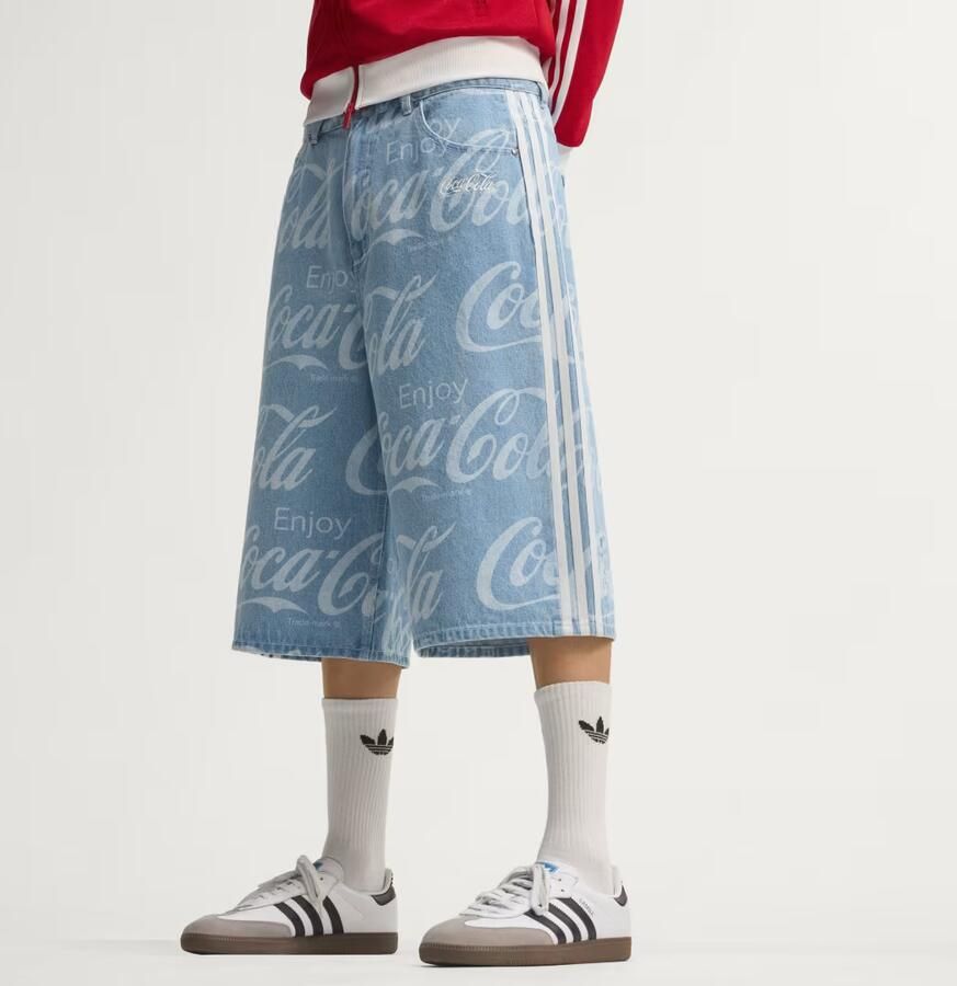 Adidas X Coca-Cola Classic Sport Denim Jort