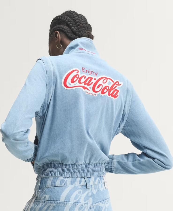 Adidas X COCA-COLA FIREBIRD REG DENIM SPORTJACK