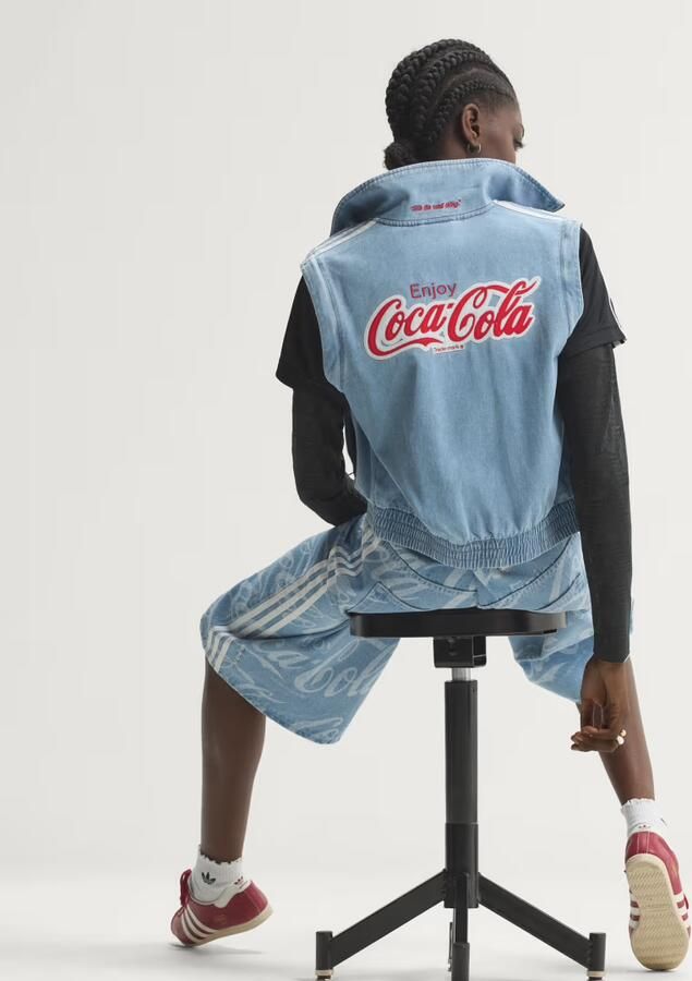 Adidas X COCA-COLA FIREBIRD REG DENIM SPORTJACK - Foto 6