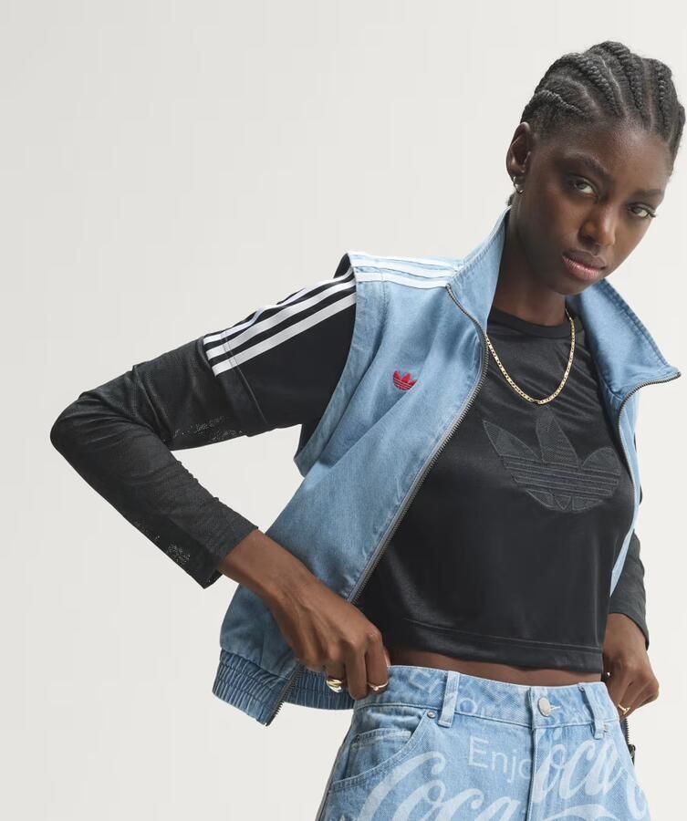 Adidas X COCA-COLA FIREBIRD REG DENIM SPORTJACK - Foto 5