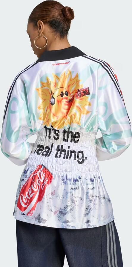 Adidas X Coca-Cola Mash Up Smocked Shirt - Foto 5
