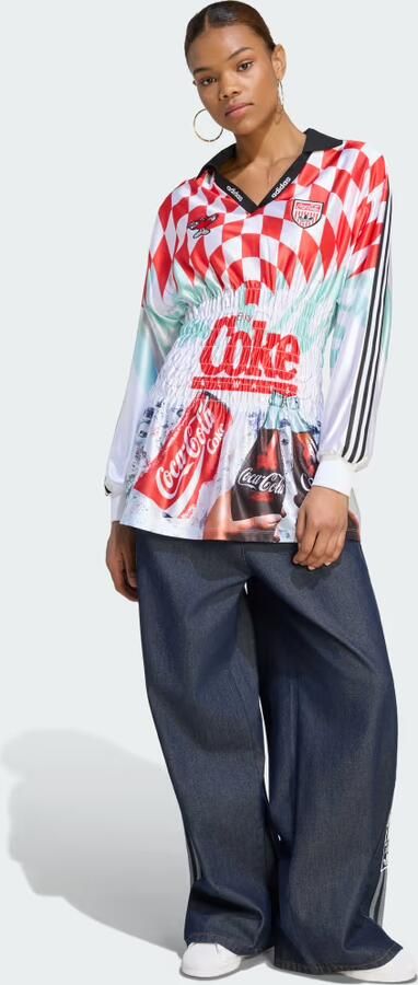 Adidas X Coca-Cola Mash Up Smocked Shirt - Foto 6
