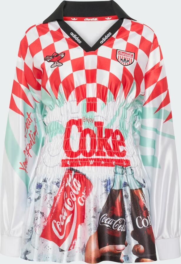 Adidas X Coca-Cola Mash Up Smocked Shirt - Foto 3