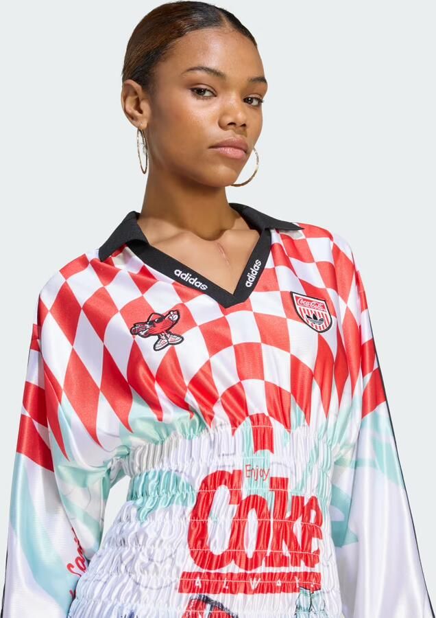 Adidas X Coca-Cola Mash Up Smocked Shirt - Foto 2