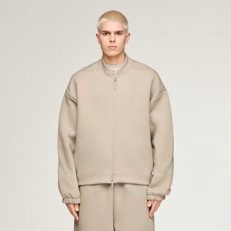 Adidas x entire studios Z.N.E. Uniform Gebreid Jack met Lange Ritssluiting