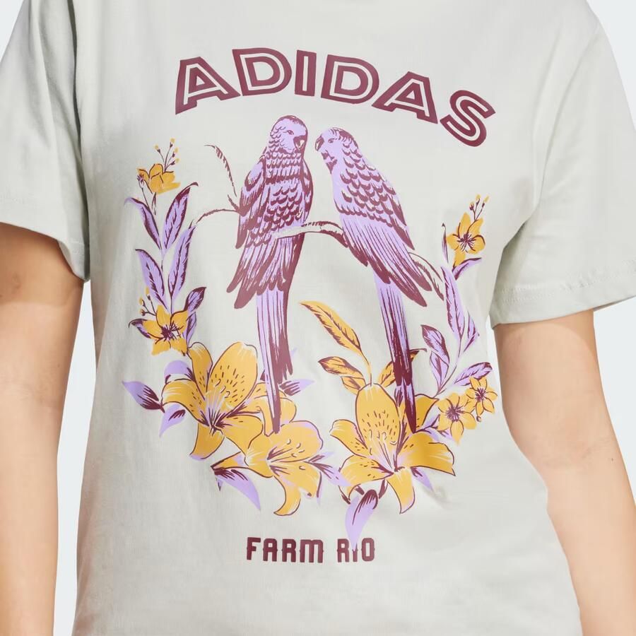 Adidas Sportswear T-shirt met motiefprint en ronde hals