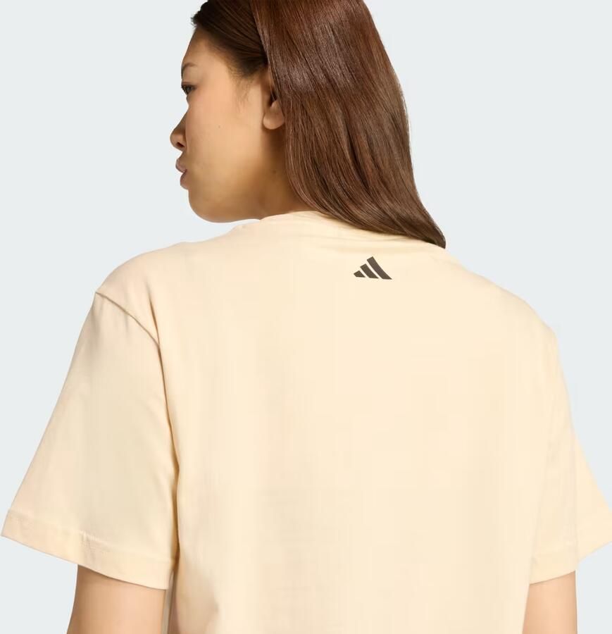 Adidas Sportswear T-shirt met motiefprint en ronde hals