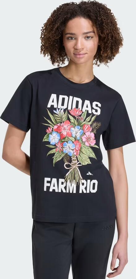 Adidas Sportswear regular fit T-shirt van puur katoen