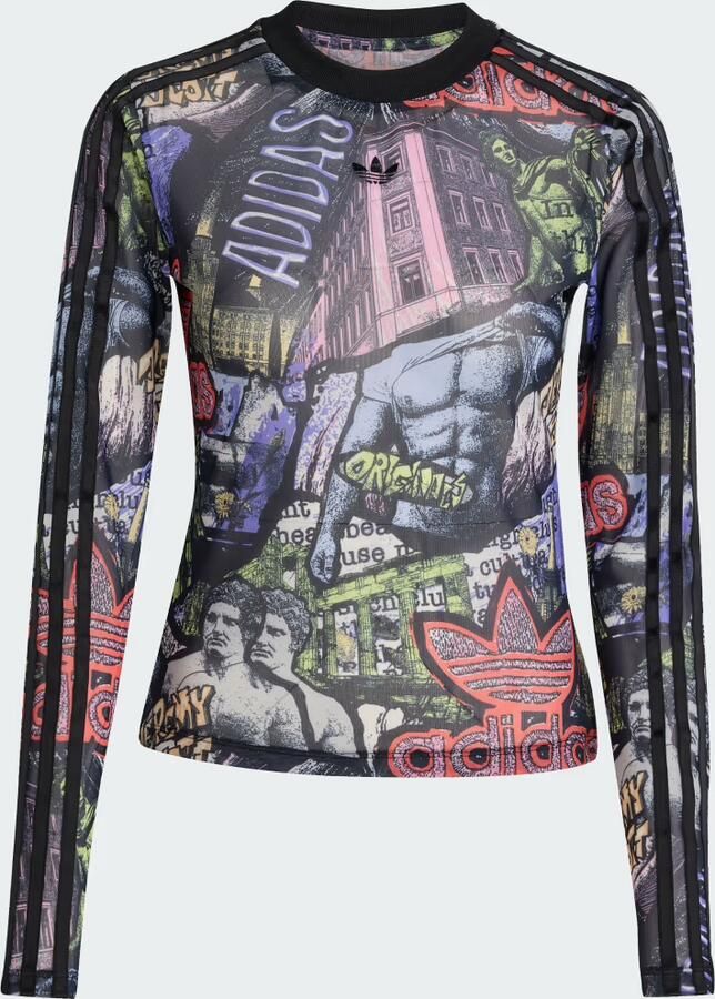 Adidas x Jeremy Scott AOP Power Mesh Longsleeve - Foto 5