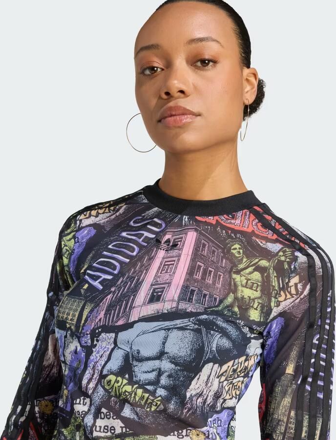 Adidas x Jeremy Scott AOP Power Mesh Longsleeve - Foto 4