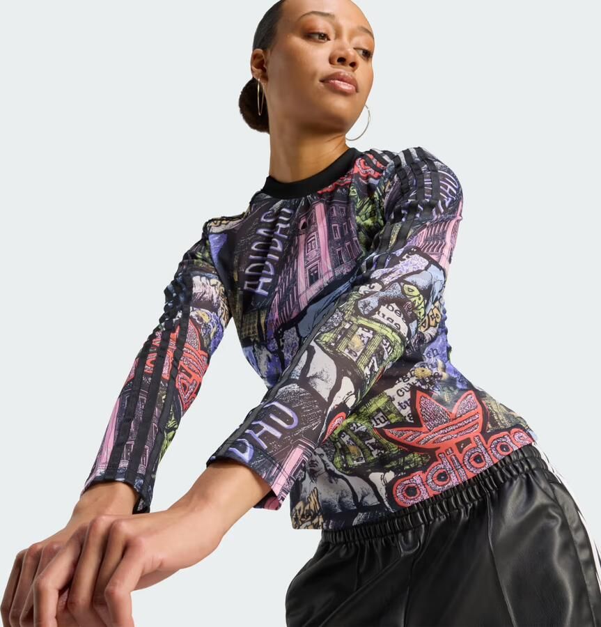 Adidas x Jeremy Scott AOP Power Mesh Longsleeve - Foto 2