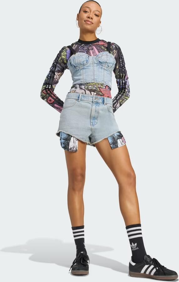 Adidas x Jeremy Scott Denim Short - Foto 5