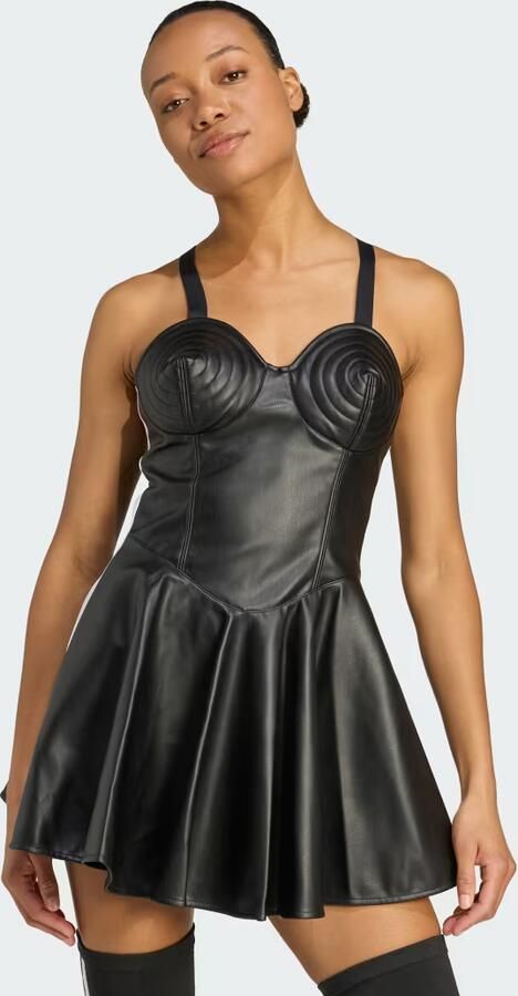 Adidas x Jeremy Scott Faux-Leather Jurk
